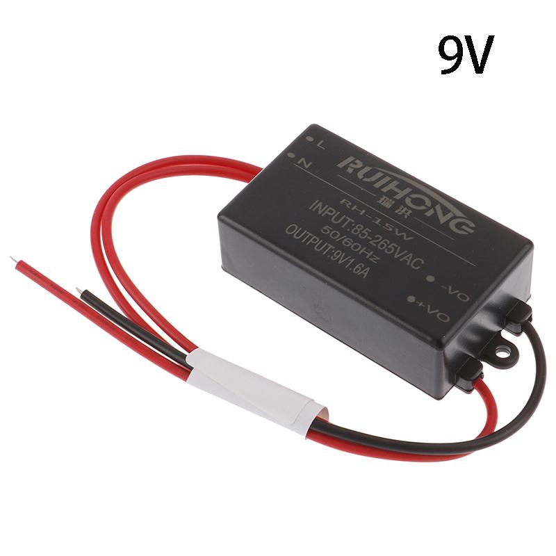 Преобразователь переменного тока в постоянный ток 220 В в постоянный ток 5 В, 6 В, 9 В, 12 В, 15 В, 20 В, 24 В, модуль импульсного источника питания