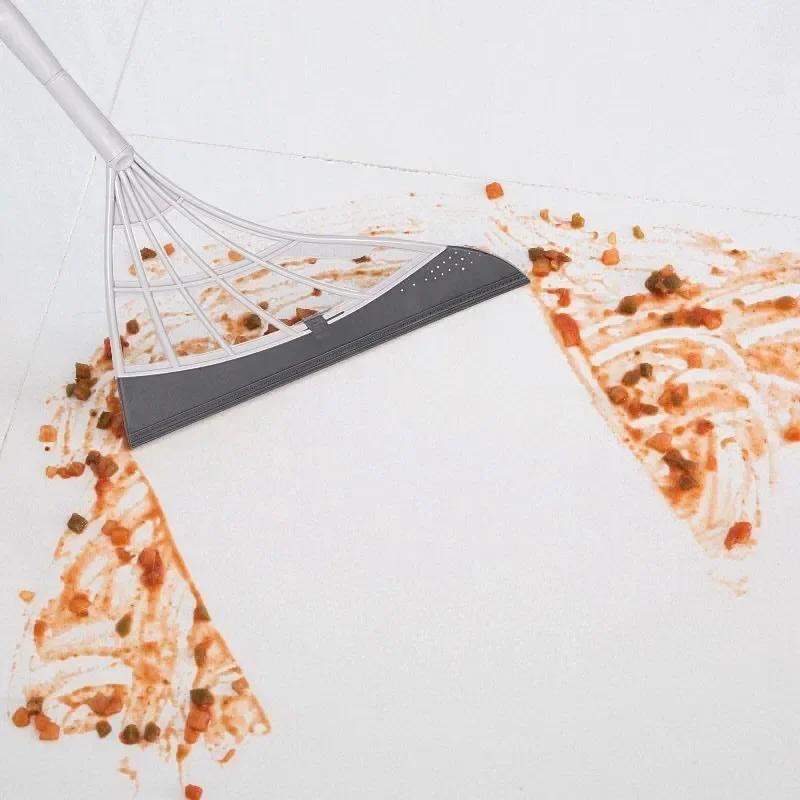 Многофункциональный силиконовый скребок для мытья окон, домашний скребок для стекла, ручной нажимной инструмент для чистки зеркал