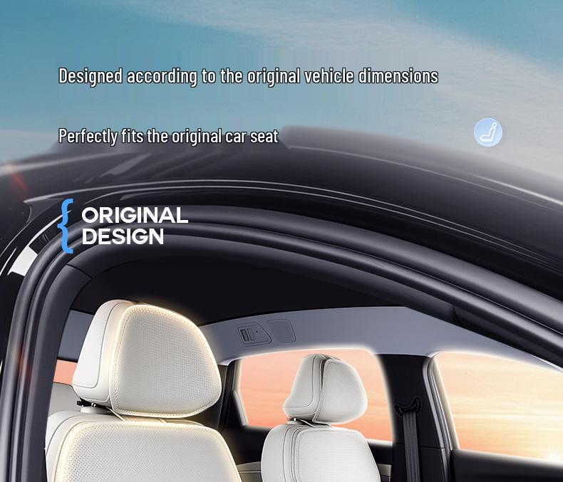 Four-Season Breathable Seat Cushion for Hongqi S9T 25 Models - Car Interior Modification Accessory.