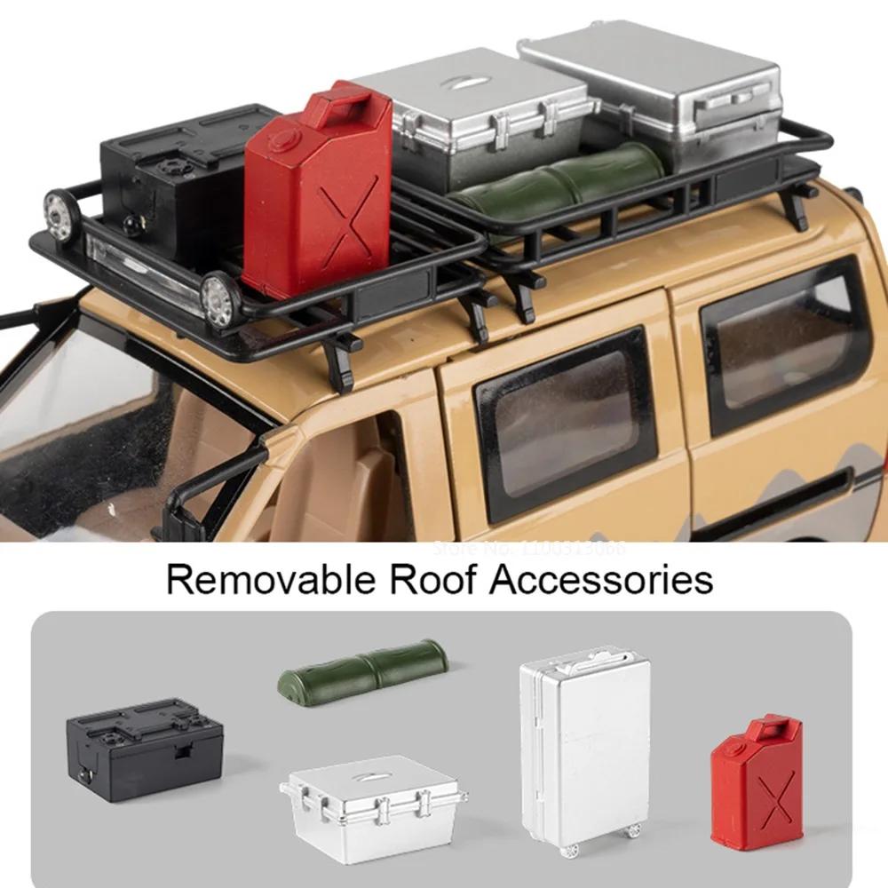 1:24 WULING RongGuang Toys Cars Models Alloy Diecast Doors Opened Miniature Van Wheels Turned Vehicles Boys Educational Toys