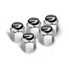 VEMZG1 5pc Metal Car Logo Tire Wheel Cap Air Valve Stem Cover For VW Volkswagen R Rline Polo Tiguan Passat B5 B6 Golf MK6 Jetta Lavida