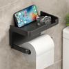 Держатель для туалетной бумаги Стойка для хранения туалета Многофункциональная стойка для хранения Размещение кухонных полотенец Настенное хранение для ванной комнаты
