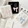 Korea Style A6 Binder Photo Album Korea Style Embroidery Bow Photocard Holder Book