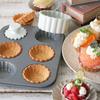Carbon Steel Flower Lace Bakeware Mold Mini Cupcake Biscuit Mold Cookie Fruit Egg Tart DIY Mould Kitchen Pastry Baking Tool