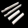 2 Sets Of 4 Pcs 6 String Acoustic Guitar Bone Bridge Saddle 72mm and Nut 43mm