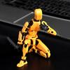36987 Sets 3D Printed Robot Action Figure with Accessories Multi-jointed Movable Robot Model Articulated Dummy