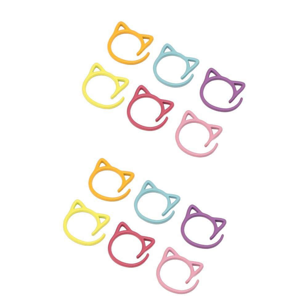 24pcs Metal Stitch Markers Zinc Alloy Crochet Markers Marker Set Knitting Stitch Markers Sewing