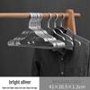 Stainless Clothes Steel Spacesaving Nonslip Hanger Rack