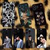 Чехол для телефона Cha E-EunWoo для iPhone 17,16,15,14,13,12,11,Pro,XS,Max,XR,Plus,E,SE4,Mini Черный Мягкий Чехол