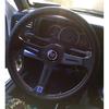 Spceddy For Steering Wheel 14inch 350mm Perforated Leather Concave Car Sports Steering Wheel