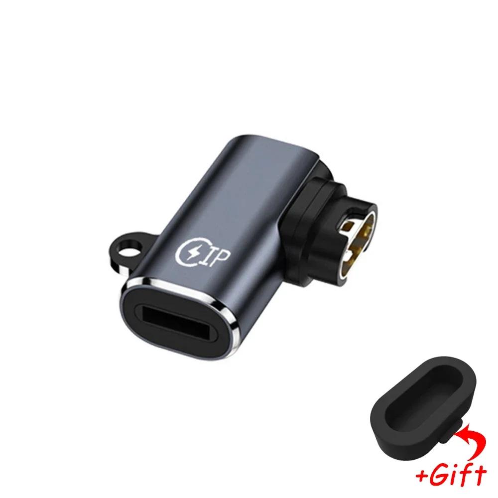 Адаптер для зарядки для Garmin Fenix 7 7X 6 6S 5 5X Venu 2 2S Vivoactive 3 4 Type C/Micro USB iOS Док-станция-конвертер для зарядки часов Marq