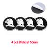 4pcs 55/65/56mm ABS Car Wheel Center Cap Hub Center Cap For Original Car Stickers For Skoda S Octavia Superb Kodiaq Karoq Scala  JT3