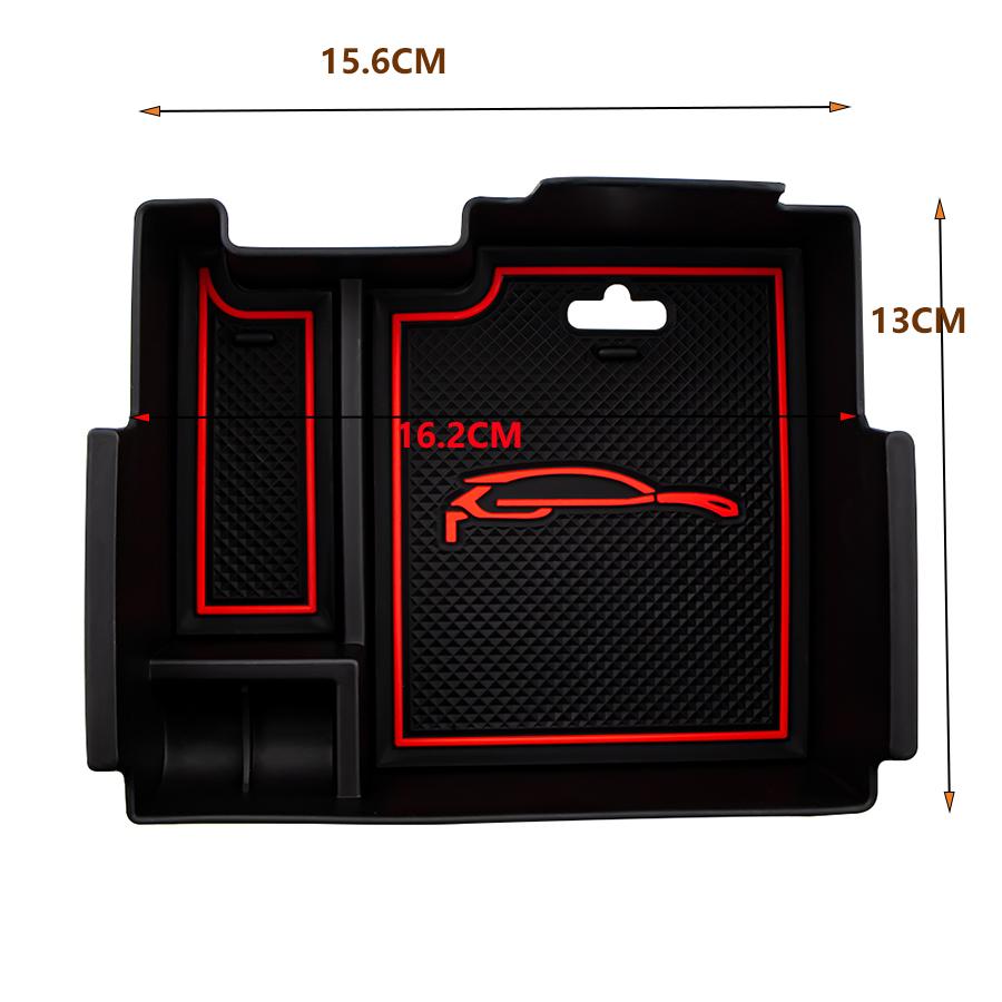 Для Ford Explorer 2011 2012 2013 2014 2015 2016 2017 2018 Ящик для хранения подлокотника Лоток для монет Органайзер для центральной консоли Кейс Контейнер