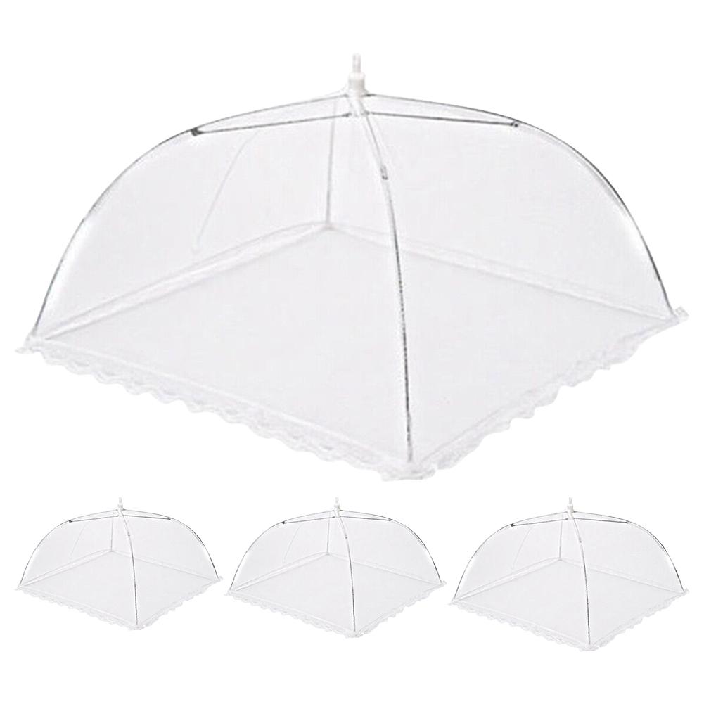 Складная бытовая сетчатая крышка для еды, дышащий многоцелевой зонтик для еды, легкие кухонные гаджеты для дома и улицы