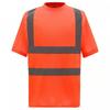 Yoko Unisex Adult Band & Brace High-Vis Safety T-Shirt