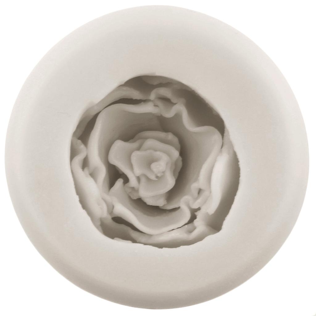 Силиконовые формы с цветком и розой, пластырь, свеча для ароматерапии, смола, глина, форма для мыла, конфеты, шоколадная помадка, инструменты для украшения торта