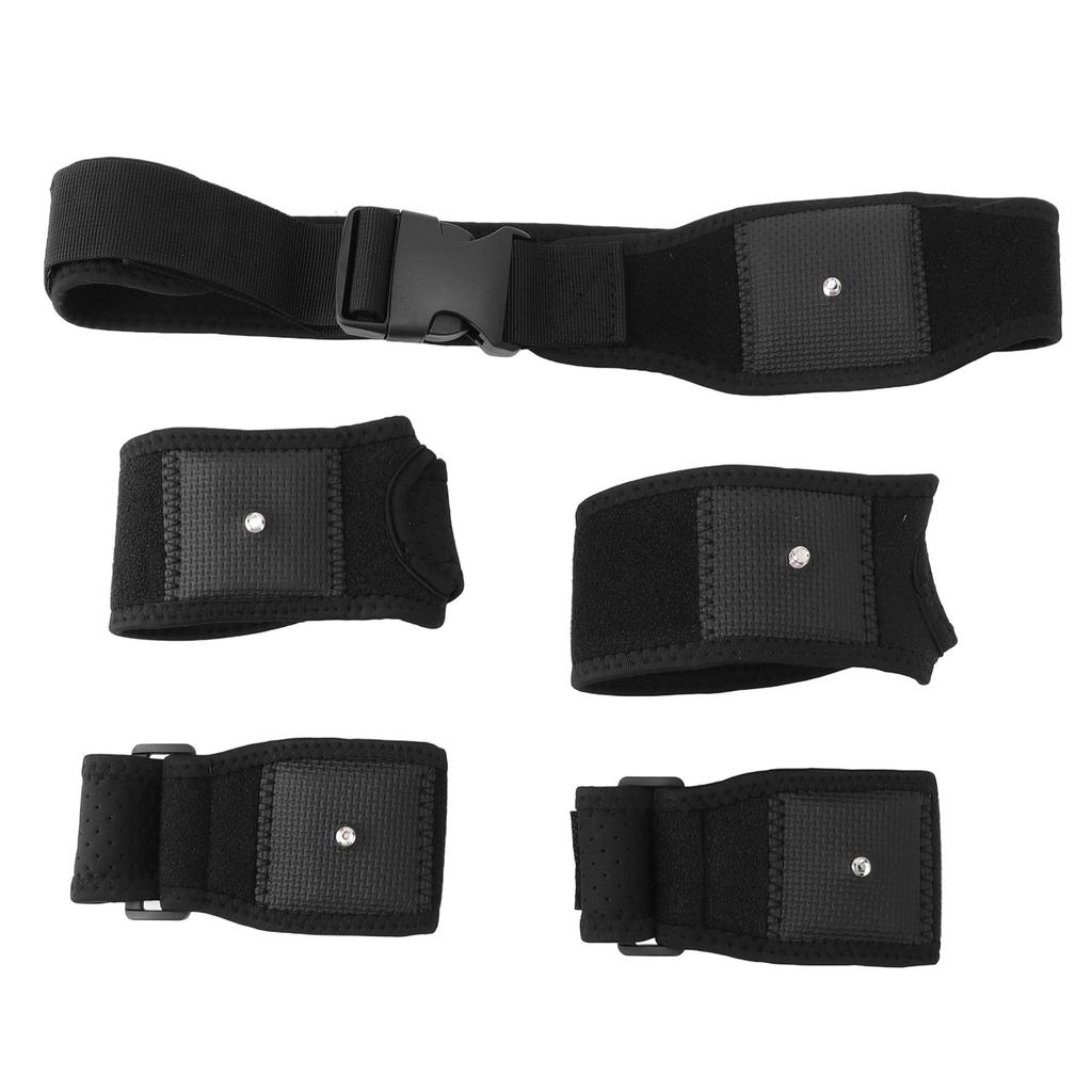 VR Tracker Belt Wrist Hand Straps Tracking In Virtual Reality Shock Absorption Adjustable Full Body VR Tracking Straps