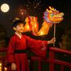 Handheld Children's Loong Lantern Handmade Dragon Lantern Dance Cute Mid-Autumn Festival Lamp  Gift
