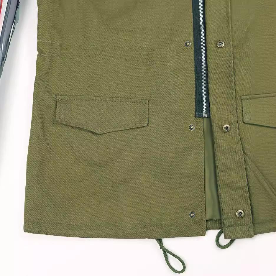Maden Workwear Мужская полевая куртка M65 в американском ретро-стиле с несколькими карманами