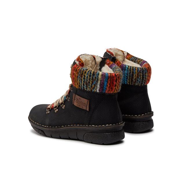 Ботильоны Rieker 73343-00, черные