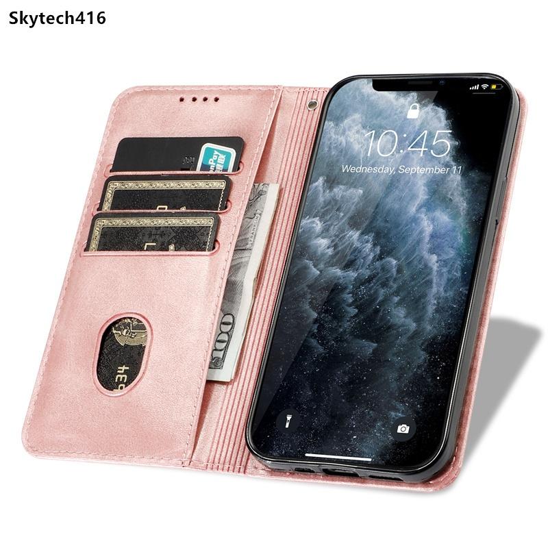 Для Honor X5 X6A X6B X7 X7B X7C X8A X8B X8C X9C Smart X60 Pro Plus X60i X70 X70i 4G Чехол Кожаный Чехол для Телефона Корпус Слот для Карт Держатель Кошелек Ударопрочный