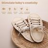 Learn to Tie Laces Toy Tying Shoelaces Boards Wooden Lacing Shoe Toy Montessori Educational Toy