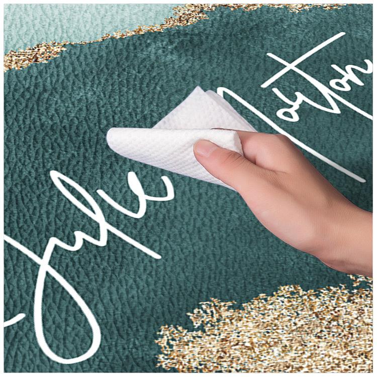 Модный простой кухонный коврик в скандинавском стиле, ковер для дома, современный домашний декор