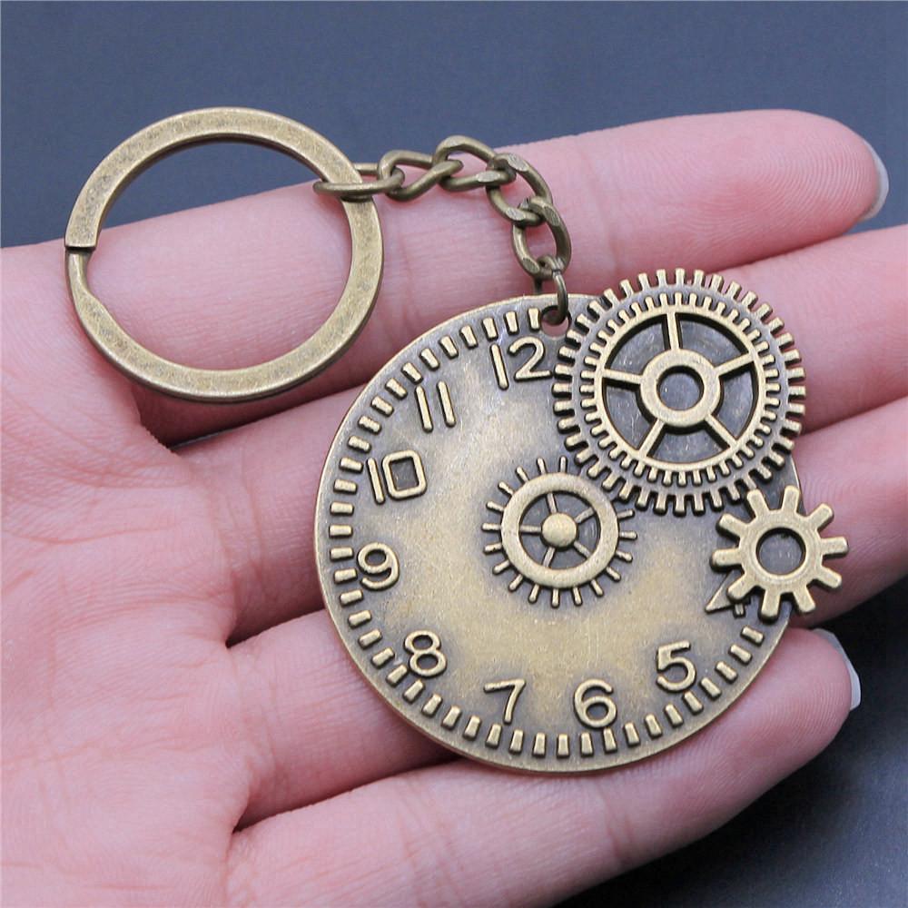 Инструменты Gear Киберпанк Брелок Мужские украшения День матери Оригинальные художественные принадлежности