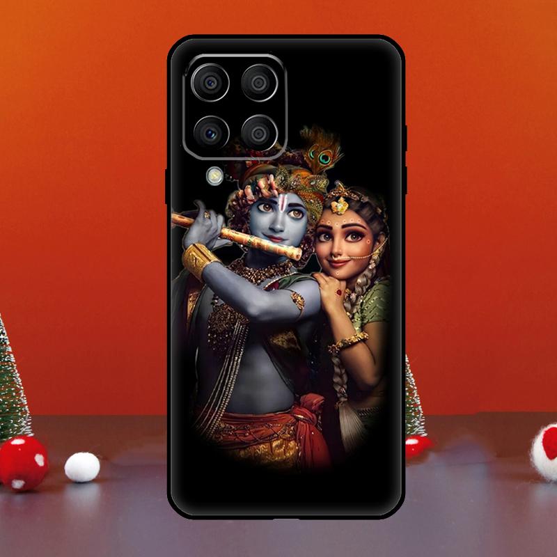 Lord Krishna Radha For Samsung Galaxy M33 M13 M35 M53 M11 M21 M31 M55 M15 M14 M34 M54 M12 M32 M52 M06 M16 Case