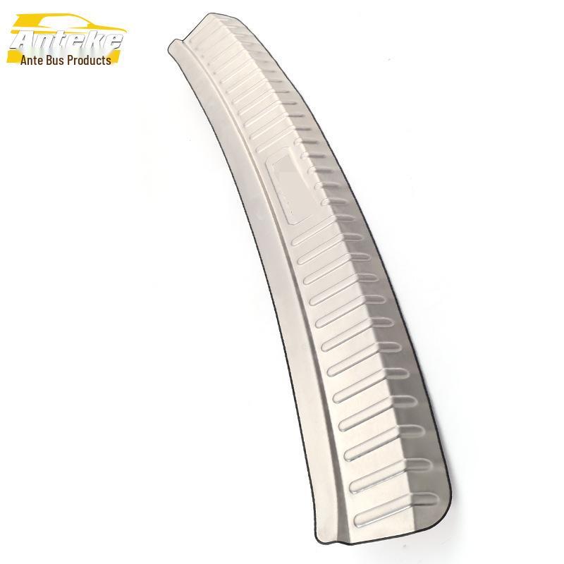 15 X6 Rear Guard Plate Sequin: Stainless Steel Tailgate Trunk Protection Pedal Modification Accessories.