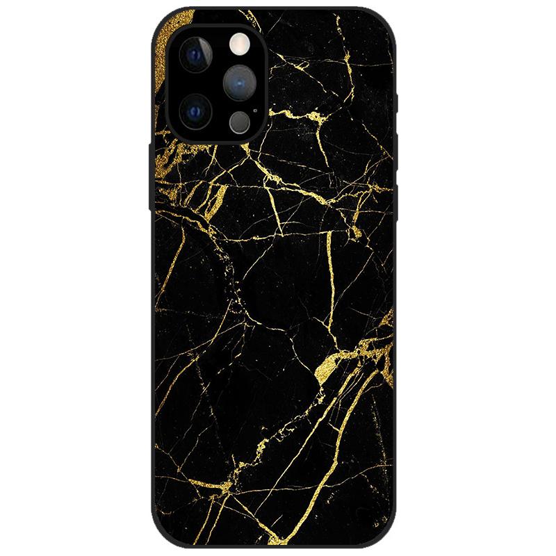 Чехол для iPhone 12 Pro, чехол для iPhone 12 Pro, силиконовый мягкий чехол из ТПУ для iPhone 12 Pro Max/12 Mini, чехол с рисунком, Funda 12Pro