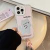 Зеркало Милый Розовый Кот Подходит для Чехла для Мобильного Телефона Apple 16 IPhone 14 ProMax Мультяшный 1213 Браслет