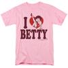 Футболка Betty Boop "Я люблю Бетти" - до 4XL