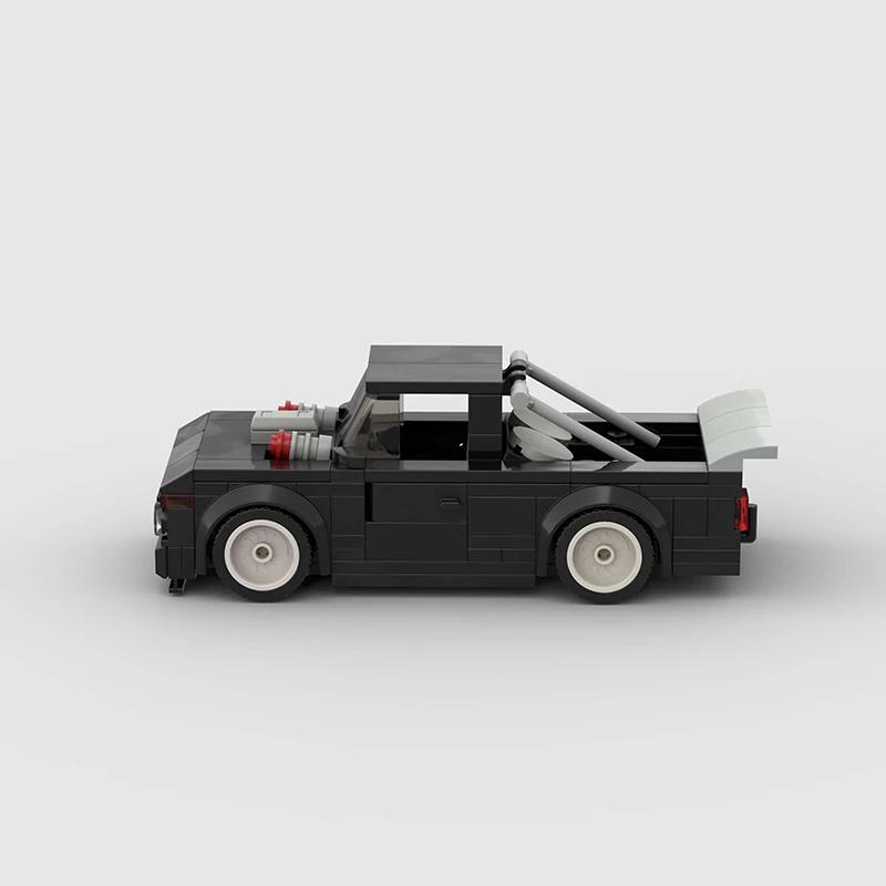 Hoonigan Технический MOC Автомобиль Пикап Внедорожник Кирпичная Модель Строительный Блок Классический Рождественский Подарок Городской Креативный Грузовик