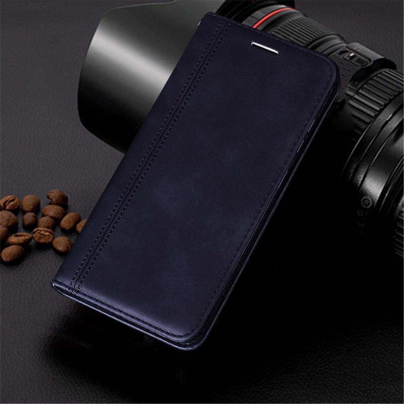 Флип кожаный чехол-книжка для Vivo Y31 Y33S Y21 Y21S Y51 Y15S Y01 Y55 Y76 5G Y19 Y83 Y81 Y91 Y30 Y50 V11 V15 V21 V17 V19, чехол-кошелек для телефона