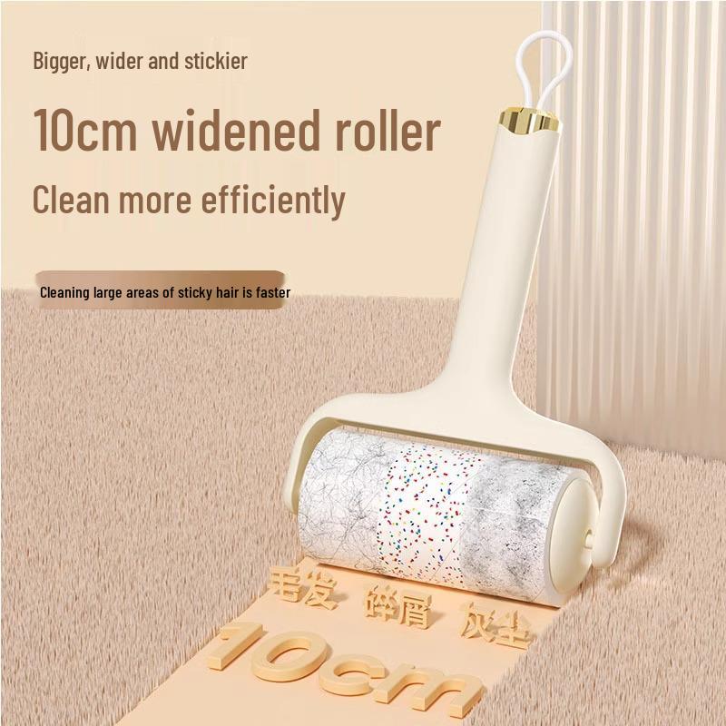 Щетка-ролик для удаления шерсти кошек и ворса со сменным барабаном для одежды и уборки дома