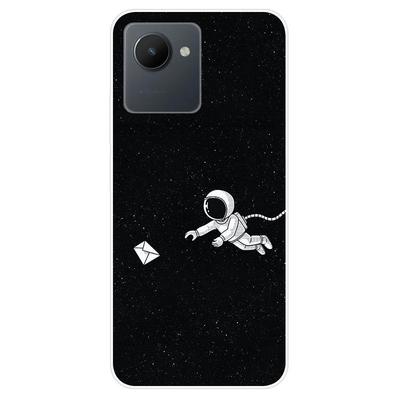 Для Realme C30S C 30S RealmeC30S чехол Мягкая силиконовая задняя крышка Чехол для телефона с рисунком из мультфильма Разнообразие