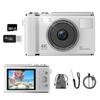 Digital Camera Video 50 with 32GB Micro SD AF Compact Large 16x Image Large Japanese Instruction Ideal for Students and School Trip [4K Recording,