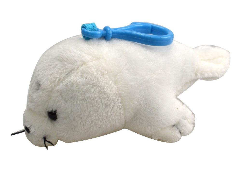 Plush Marshmallow Mascot Keychain Seal 207-712