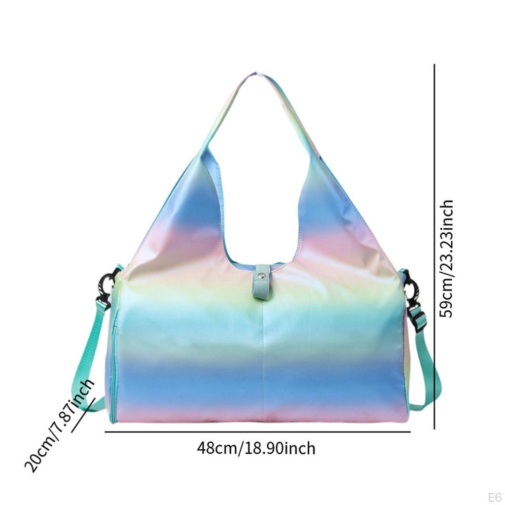 Сумка для коврика для йоги, фитнес-сумка-тоут, сумка для спортзала, через плечо для танцев, путешествий, походов