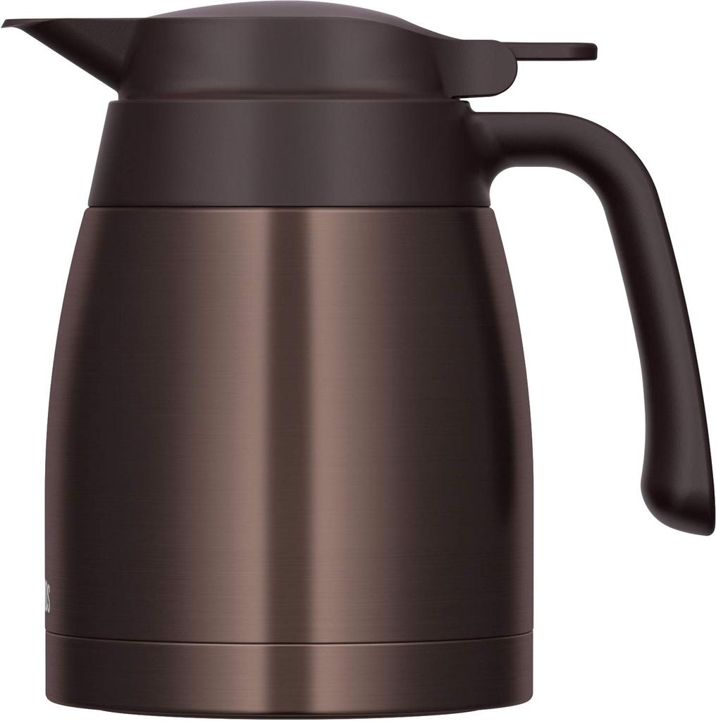 Thermos Stainless Steel Pot, 1L, Dark Brown, TTB-1000 DBW