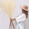 Faux Pampas Grass,Set of 4 Stems Large 43''/110CM Tall Artificial Pampas Grass Branches Plants for Home Kitchen Boho Decor