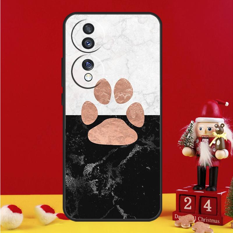 Чехол с дизайном лапки кошки и собаки для Honor Magic 7 6 8 Pro Honor Win X9a X9b X9c X9d X8c X8b 50 70 90 200 400 Lite