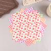 100Pcs Food Waxed Paper Oil-Proof Wax Paper Bread Sandwich Burger Fries Macarons Packaging Kitchen Baking Tool Decor Paper