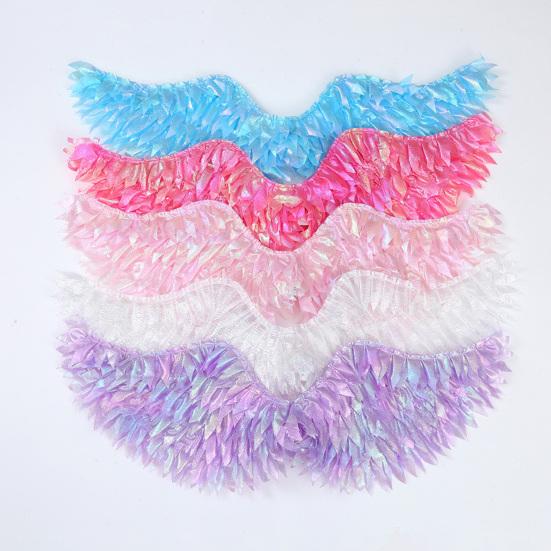 Детские крылья ангела, реквизит для костюма, светящиеся перьевые крылья, легкие крылья феи для косплея, рождественского представления и сценического выступления