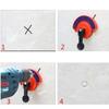 Construction Tool Drill Bit Glass Openings Locator Drill Guide Tile Glass Hole  Locator Tile Sucker