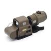 Improved Lens EO EXPS3 558 G43 Type Set Replica Dot Sight, Holographic Sight, Magnifier, Mount Spacer Included, 3x Booster Scope, Black Engraving