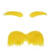 Party Makeup Ball Self Adhesive Fake Beard Yellow Girls Elf Dress Up Props  For Kids