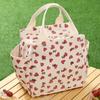 Lightweight Large Capacity Lunch Box Bag Cute Portable Bento Insulation Tote Bag for Commuting Office