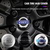 4pcs Aluminum Alloy Car Tire Center Hub Cover Sticks For Volvo Xc60 Xc90 V40 V60 S60 V50 V90 S80 C40 XC40 V70 XC70 C30 C70 EX90